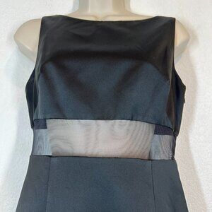 Vintage Black Mini Cocktail Dress Party Small